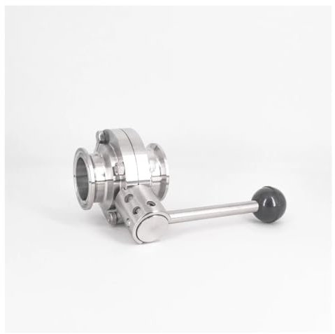 HUJWLBWF 3/4 1 1-1/4 1-1/2 1-3/4 2 Pipe OD x 1.5 2 Tri Clamp Valve SUS 304 Stainless Steel Homebrew(38mm Pipe OD K50.5mm,SUS304_HEAVY DUTY(10 BAR))