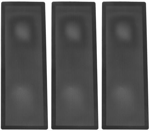 400x300mm DIY PC Case Dust Mesh Filter, 2Pack PVC Mesh Filter Cover with Magnetic Strip For Computer PC Case, Excellent Heat Dissipation Effect, 65% Ventilation Rate, Strong PVC