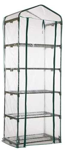 PVC Garden - Mini bâche de protection pour pour extérieur/intérieur - Portable - Bâche de protection pour - Serre légère pour balcon et terrasse