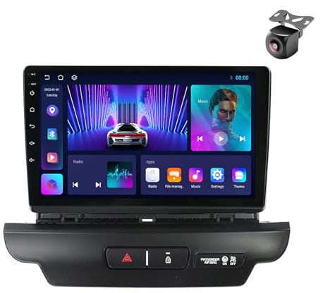 Android 14 Autoradio per Kia Ceed CD 2018 2019 2020 2021 2 DIN Stereo Car Tablet Pollici Schermo MP5 Lettore Multimediale Receiver GPS con RDS FM SWC BT5.0 Carplay Android Auto (M150CP 4core 2+32G)