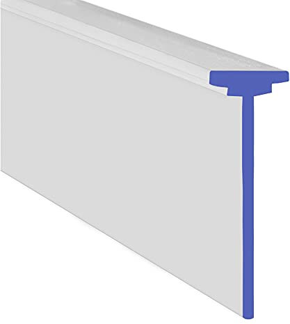 Soft Flexible Rubber Shower Seal | for Bi Folding Doors & Shower Screens | Fits Into Channel | BIF069 (1 Metre)