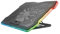 Trust Gaming GXT 1126 Aura Laptop-Kühlständer mit Mehrfarbiger Beleuchtung für Laptops bis 17,3, Einstellbare Geschwindigkeit, Flüster Modus - Schwarz