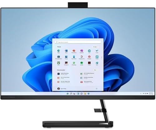 Lenovo IdeaCentre AIO 3 27IAP7 Intel® Core™ i5 68.6 cm (27) 1920 x 1080 pixels 8 GB DDR4-SDRAM 512 GB SSD All-in-One PC Windows 11 Home Wi-Fi 6 (802.11ax) Black