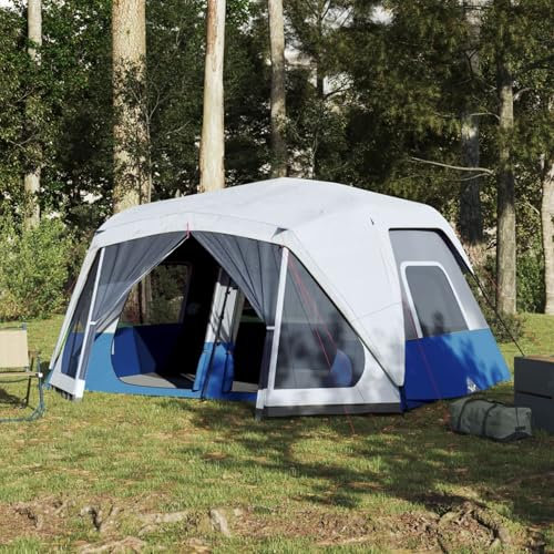 ZEYUAN Campingzelt mit Hellgrün 443x437x229 cm, Caming Zelt, Camping Markise Zelt, Camping Tents, Camping-Zelt - 94301