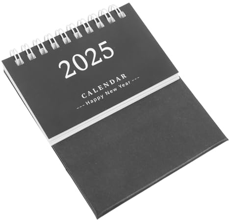 STOBOK Tischkalender Einfaches Und Modernes Design Für Büro Und Zuhause Tägliche Planung Und Notizen Dekorativer Tischkalender Für Effizientes Zeitmanagement