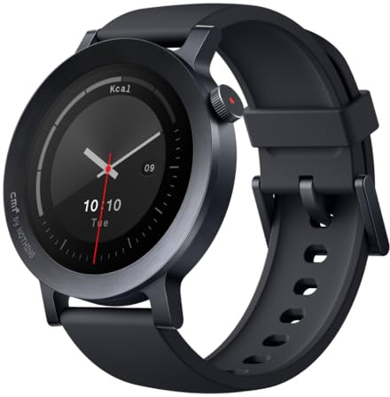CMF by Nothing Watch 3 Pro – Reloj Inteligente con Pantalla AMOLED 1,43, 13 Días de Batería, GPS de Doble Banda, Llamadas Bluetooth con IA, Control de Ritmo Cardíaco y Sueño – Gris Oscuro