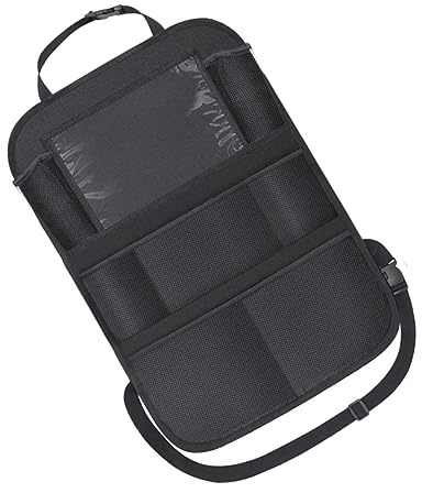 Cabilock Bolsa de Almacenamiento para Asiento Trasero con y de Malla Organizador Lateral para Coche Infantil Funda Práctica para Mantener y Limpieza el Vehículo