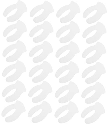 BELLIFFY Masque Oculaire Jetable en Coton Blanc, 1000 Pièces, Léger et Confortable Yeux, pour Hôtel et Voyage en Extérieur