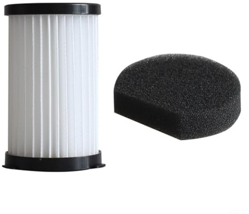 Yelvera Filtro y esponja para aspiradora, escoba de repuesto para Handy Force 2759 2761 para ARIETE lavable, reutilizable, filtrado de polvo, protección eficiente contra alérgenos, fácil de instalar