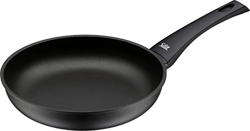 Silit Merida Bratpfanne Induktion 24 cm, Aluguss beschichtet, Kunststoffgriff, für schonendes Braten