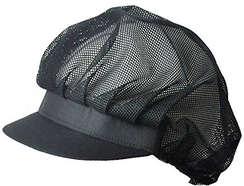 Kellnermütze, mit Visier, Baumwollkappe, Lebensmittelservice, Haarschutz, Snoods, Restaurant, Küche, Werkstatt, Haarnetz zum Kochen, Gebäck, Backen
