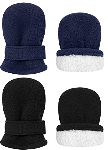 Sarfel Infant Mittens Winter Infant Winter Mittens 6-12 Months Baby Winter Mittens Baby Boy Mittens Sherpa Baby Gloves Winter
