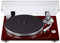 Teac TN-3B-SE HiFi Plattenspieler mit Riemenantrieb, Vinyl Turntable (MM-Phono-EQ-Verstärker, innovativer SAEC Tonarm, Aluminium Plattenteller, 33/45 U/min) Cherry/Kirsch Rot