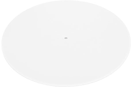 12-Zoll Acryl-Plattenspielermatte Acryl Turntable-Matte für -Spieler mit verbesserter Klangqualität für strafferen Bass, passt zu Standard-Recordplayern (1)