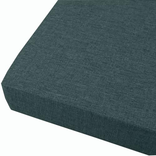 JORTUIO Bankauflage Sitzkissen Bank mit Abnehmbarem Bezug, 5CM Dicke Rutschfestes Bankkissen Outdoor, Sitzpolster Outdoor aus Schaumstoff Polster, Sitzauflage Bank für Garten, Terrasse(#7,160x60x5cm)
