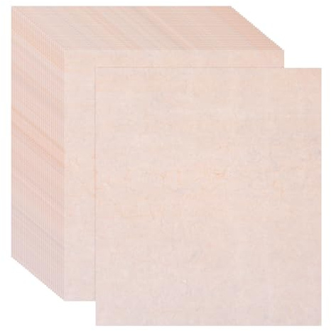 sourcing map 50 Sheets Vintage Paper, Parchment Standard Printer Paper Double-Sided Old Aged Sheet 11 x 8 Inch Beige for Scrapbooking, Gift Wrapping, Certificates