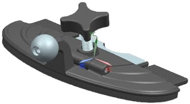 OHLPRO Support Tablette Voiture CD, Support iPad Voiture CD Rotatif à 360° Porte Smartphone Compatible iPad Mini Air Pro, Galaxy Tab, iPhone 5-13 Téléphones & Tablettes pour Navigation