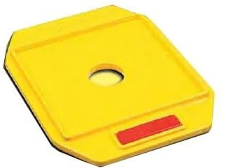 SOTTOBASETTA PONTEGGI C/RIFRAGENTE-OTTOGONALE- PORTATA KG. 3000- made in Italia -Certificato n. 1103071- Set vendita pz 10