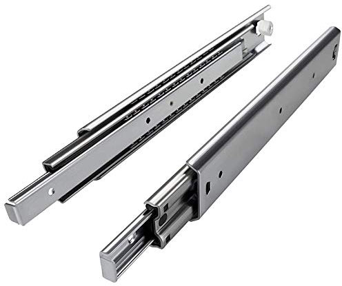 Junker 1 paire Coulisse à sortie totale KV1-100-H53-L1100-NF 1100 mm Glissières à billes Charge max. 110 kg