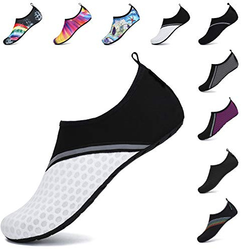 SAGUARO Unisex Badeschuhe Herren Schwimmschuhe Damen Schnell Trocken Wasserschuhe Outdoor Aqua Schuhe, 37-47EU