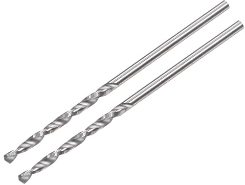 sourcing map 2 Stück VHM Bohrer Spiralbohrer Hochleistungsbohrer Ultrahart 1.5 mm C2/K20