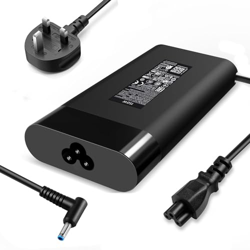 150W AC Laptop Charger for HP OMEN 15 17 Pavilion Gaming 15 17 ZBook 15 G3 G4 G5 G6 ZBook Studio G3 G4 G5 G6 G7 G8 Fury G7 G8 Slim Power Adapter Supply Cord