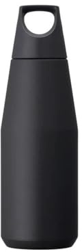 KINTO 20214 Trail Tumbler, 16.9 fl oz (580 ml), Black, Double Wall Vacuum Construction, Thermal and Cold Retention