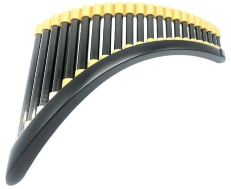 Panflöte Instrument Fortschrittliche Carbonfaser-Panflöte Der Einstiegsklasse 22 Rohre G-stimmbar Verstellbar (Color : Forehand right)