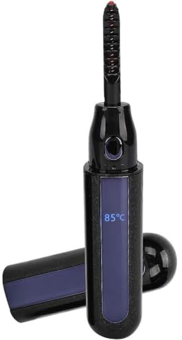 Elektrischer Wimpernzange, Schnelles Heizgerät für Bezaubernde Augen, weiß, Schwarz (BLACK)