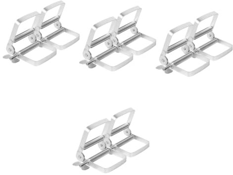 minkissy 8pcs Manual Toothpaste Squeezer Reusable Tube Squeezer Toothpaste Dispenser