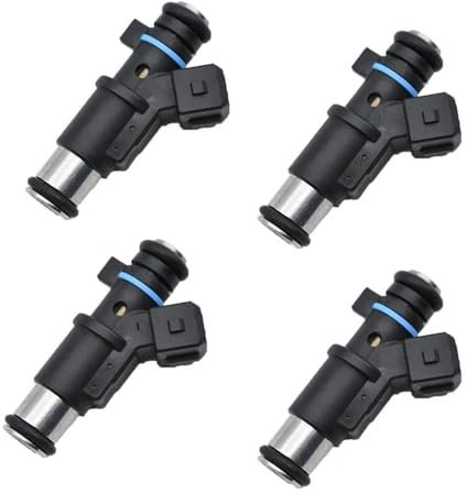 Kraftstoffinjektor 4Pcs Benzin Kraftstoff Injektor 1984E0 01F002A 0280156357 348001 Für Peugeot Für 106 206 306 Für Partner 01F002A Einspritzdüsen