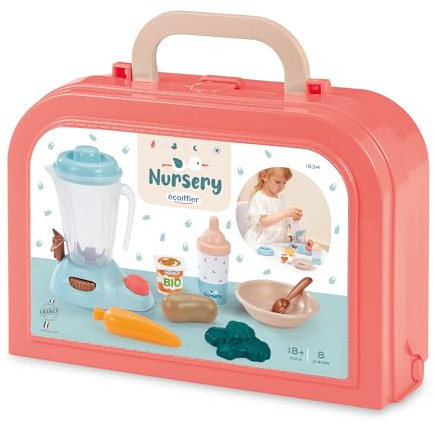 Ecoiffier Spielzeugkoffer für Babynahrung – 1834 – Nachahmungsspiele für Kinder – ab 18 Monaten