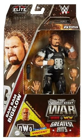 WWE Bam Bam Bigelow Mattel Elite The Monday Night Wars Greatest Hits Series Wrestling Figure