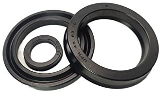 Hydraulic Oil Seal Washers, Piston Sealing ring Gasket,For Hole,or Shaft,5Piece,ID 6.3-35.5mm(11.2x21.2x8)