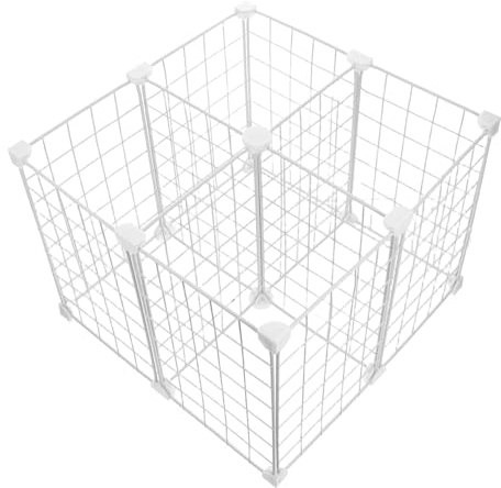 Séparateur Blanc Panier Métal de Congélateur Coffre, pour Fruits de Mer | Adaptable et Stable, Nettoyage Facile, Usage Maison ou Marché, pour Aliments Variés, Structure Fer Plastique
