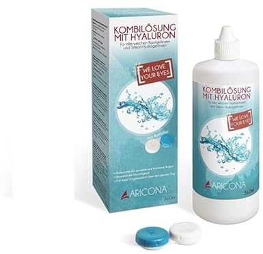 LP Divertissements Lot de 3 - Kit de Nettoyage et Conservation pour lentilles de Contact 360ml