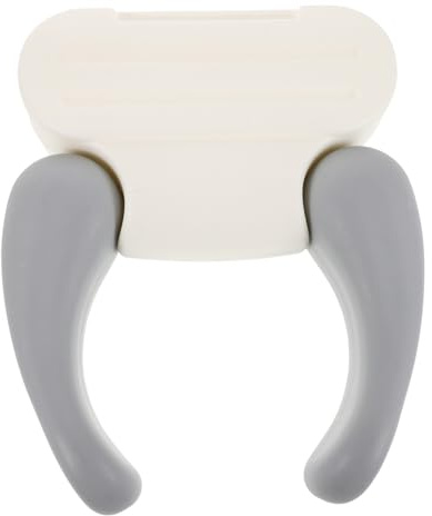 MUCKLILY Portabel Badstödsställning med Säkerhetslås Hopfällbar och Halkfri för Pojke över Månader Ergonomisk och Stabil Badhjälp för Stående Pojke Enkel att Montera och Förvara