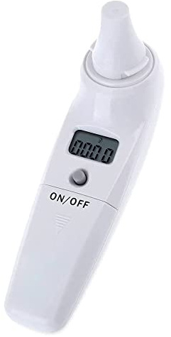 Vetrineinrete® Termometro digitale da orecchio ad infrarossi senza contatto per misurazione della temperatura corporea elettronico per adulti e bambini C52