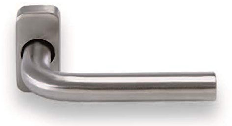 JUEGO DE MANILLAS INOXIDABLE ROSETA ESTRECHA 20010