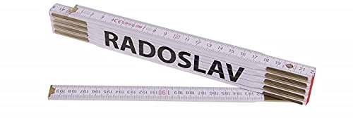 LEVIOR - Zollstock (Gliedermaßstab) 2m RADOSLAV (PROFI, weiß, Holz)
