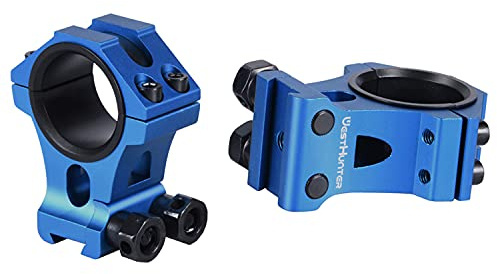 WestHunter Optics Anneaux de Lunette de Précision de Qualité Industrielle, Montage de Lunette de Visée de Queue d'aronde Tactique 25,4 mm 30 mm en Alliage 6061 T6 | Hauteur Centrale de 36 mm