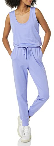 Amazon Essentials Mono de vellón de rizo para mujer (disponible en tallas grandes), violeta suave, talla M