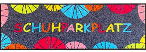 Salonloewe Minimatte Schuhparkplatz Umbrella I Schmutzfangmatte & Fußabtreter für Innen 30 x 100 cm