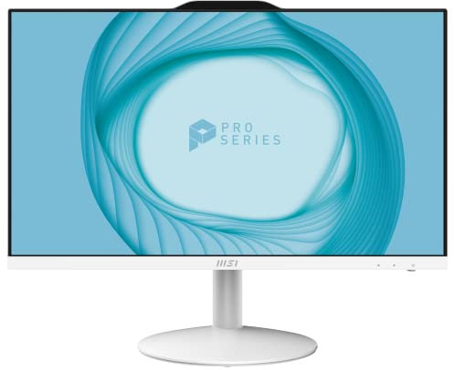 MSI PRO AP242 12M-026EU - Ordenador de sobremesa All In One 24” IPS LED, CPU i5-12400, Chipset H610, 256GB, Windows 11 Home, color blanco