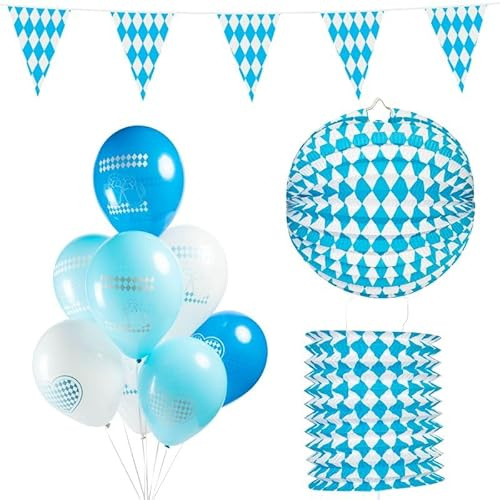 Playflip Oktoberfest Partyset Dekoration Party Deko Wiesn Party