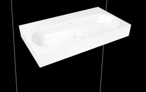 Kaldewei Centro Wandwaschtisch 3062 900x500x120 mm, 903506003001, Ausführung: Ohne Hahnlochbohrung