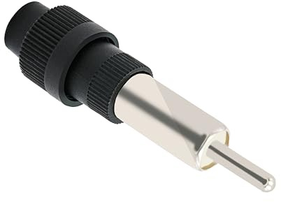 BIGtec Auto Antennen Stecker KFZ Antennenstecker Antennenadapter Autoradio Radio DIN Adapter Schraubverschluss Schraubklemme