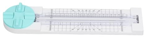 Cortador de papel Scrapbooking herramienta, práctico 9 pulgadas longitud de corte giratorio cuchillo cortador de papel artesanal para manualidades