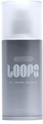 LOOPS Collagen Wrapping Mask - Lifts and Firms Skin for a Smoother Look - Peel Off Collagen Face Masks - Skin Tightening Facial Mask for Anti-aging, Moisturizing, Replenishing Overnight Face Mask