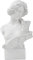 Estatua de Busto de Resina de Artemis, Resina Busto Estatua Figurita, Diosa de la Mitología Griega Estatua para Decoraciones de Oficina, Sala de Estar